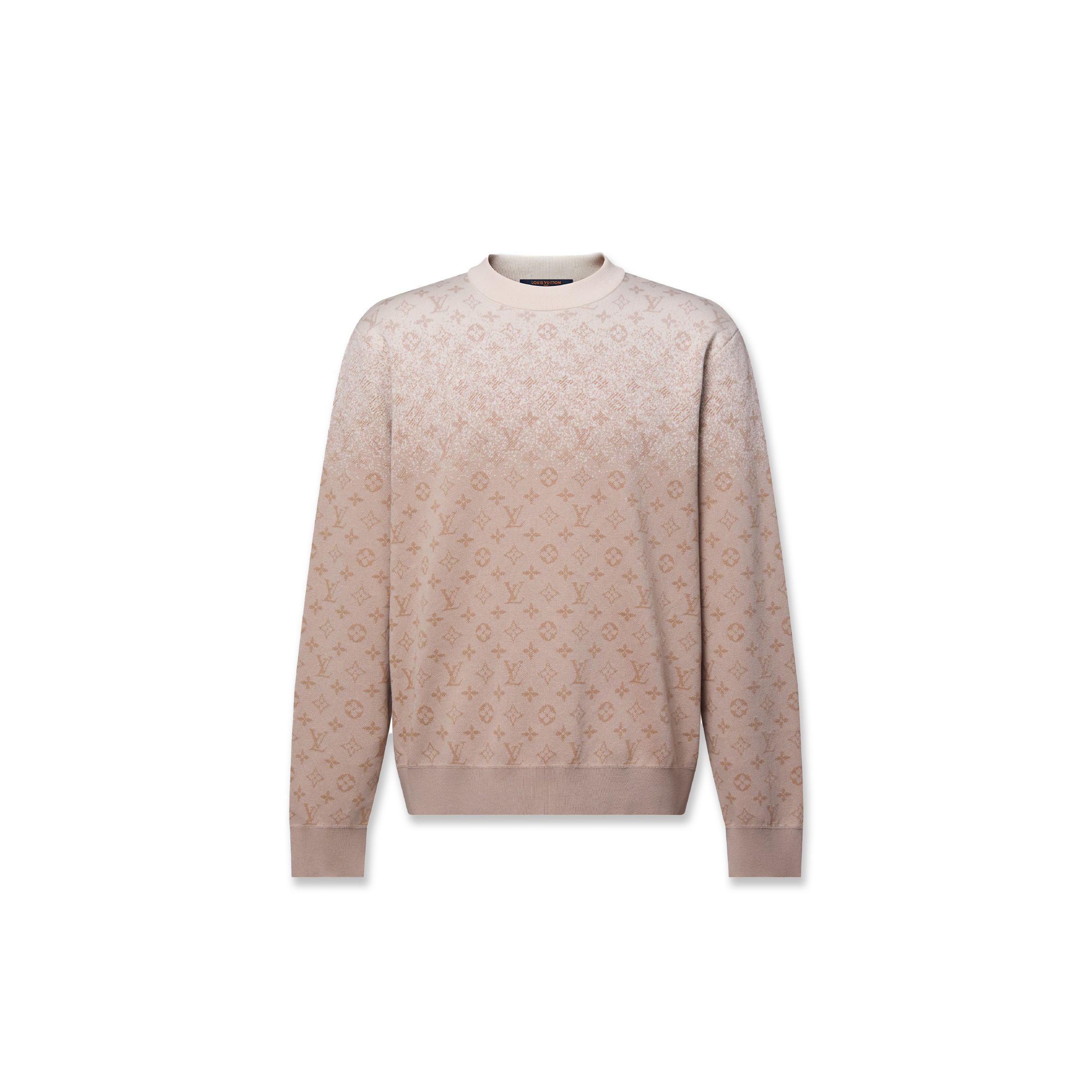 LOUIS VUITTON MONOGRAM LONG-SLEEVED CREWNECK 1AJTXA